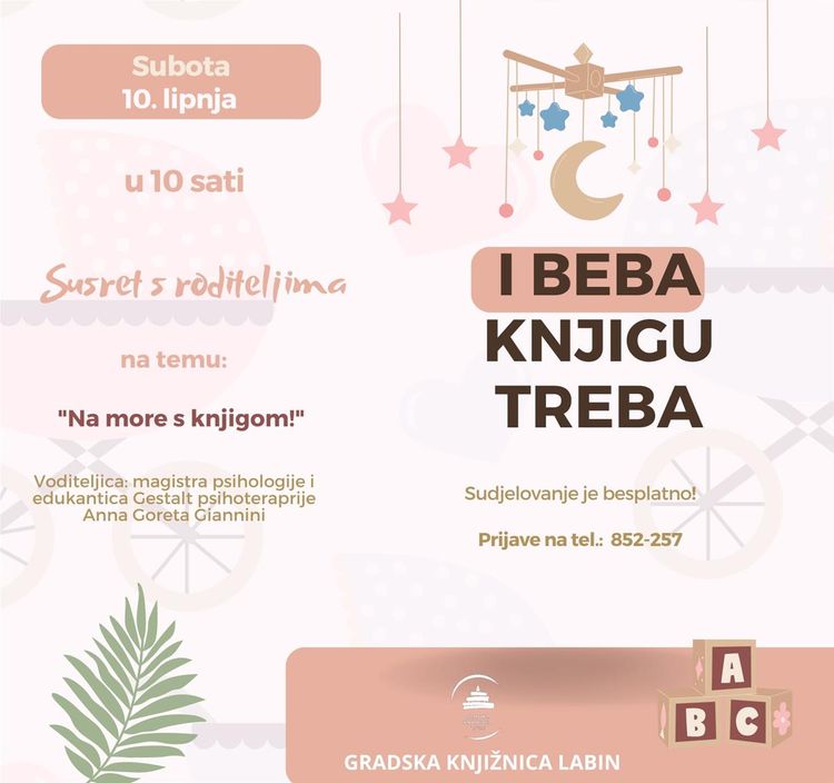I beba knjigu treba