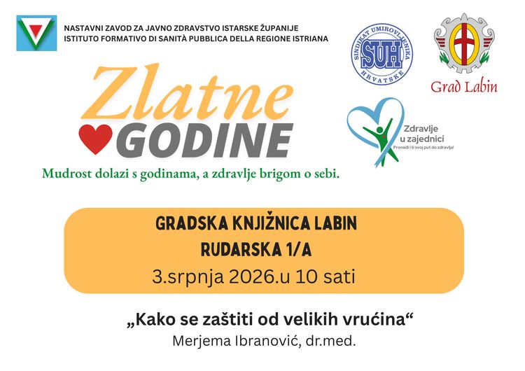 Zlatne Godine   Labin Srpanj 