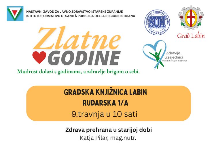 Zlatne Godine   Labin 9 Travanj