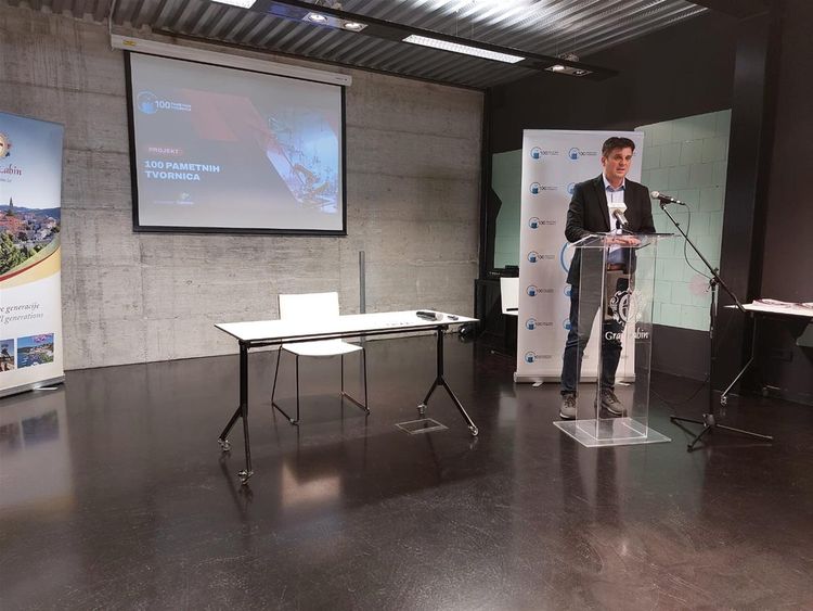 Gradolnačenik Valter Glavičić na Projektu 100 Pametnih tvornica