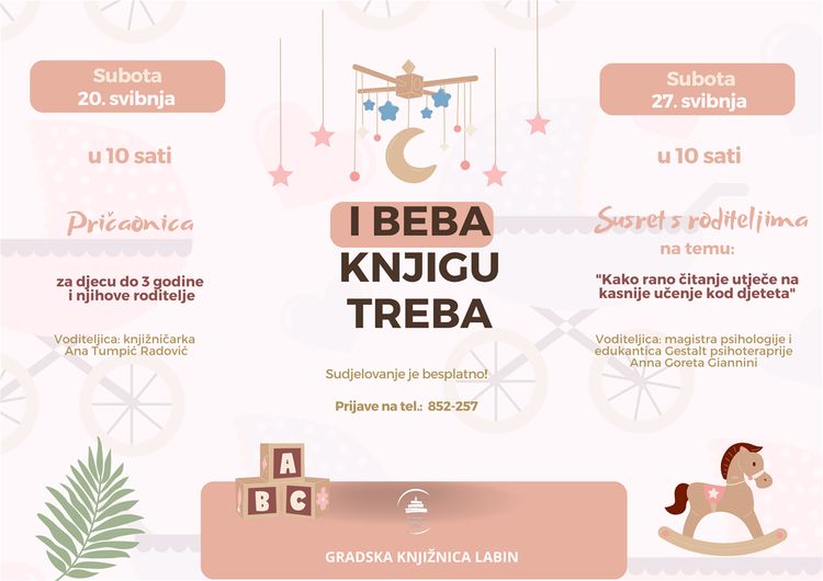 I beba knjigu treba